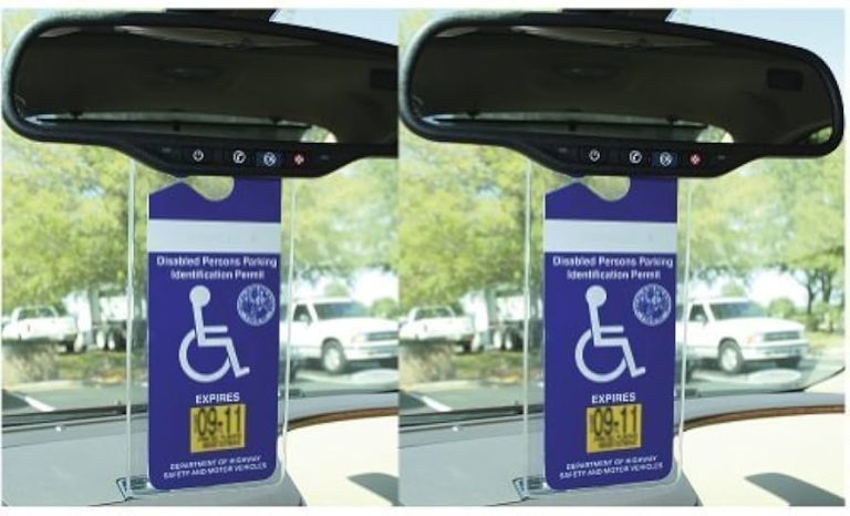 auto con placa visible en un estacionamiento