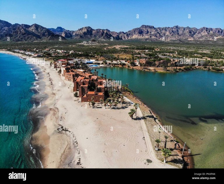 bahia blanca con vista panoramica al mar