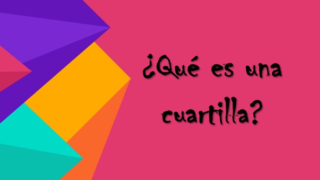 cuartilla