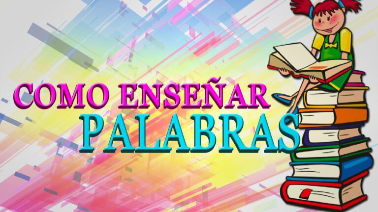 ensenar palabras