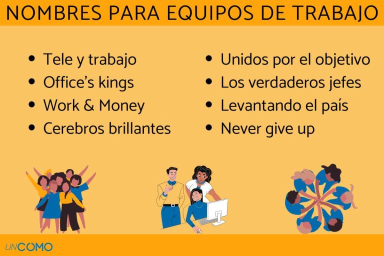 grupo de personas con nombres variados