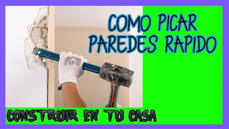 picar paredes