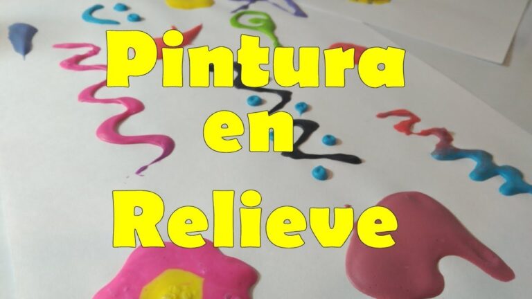 Cómo aplicar pintura con relieve en paredes: guía práctica 32 pintura relieve